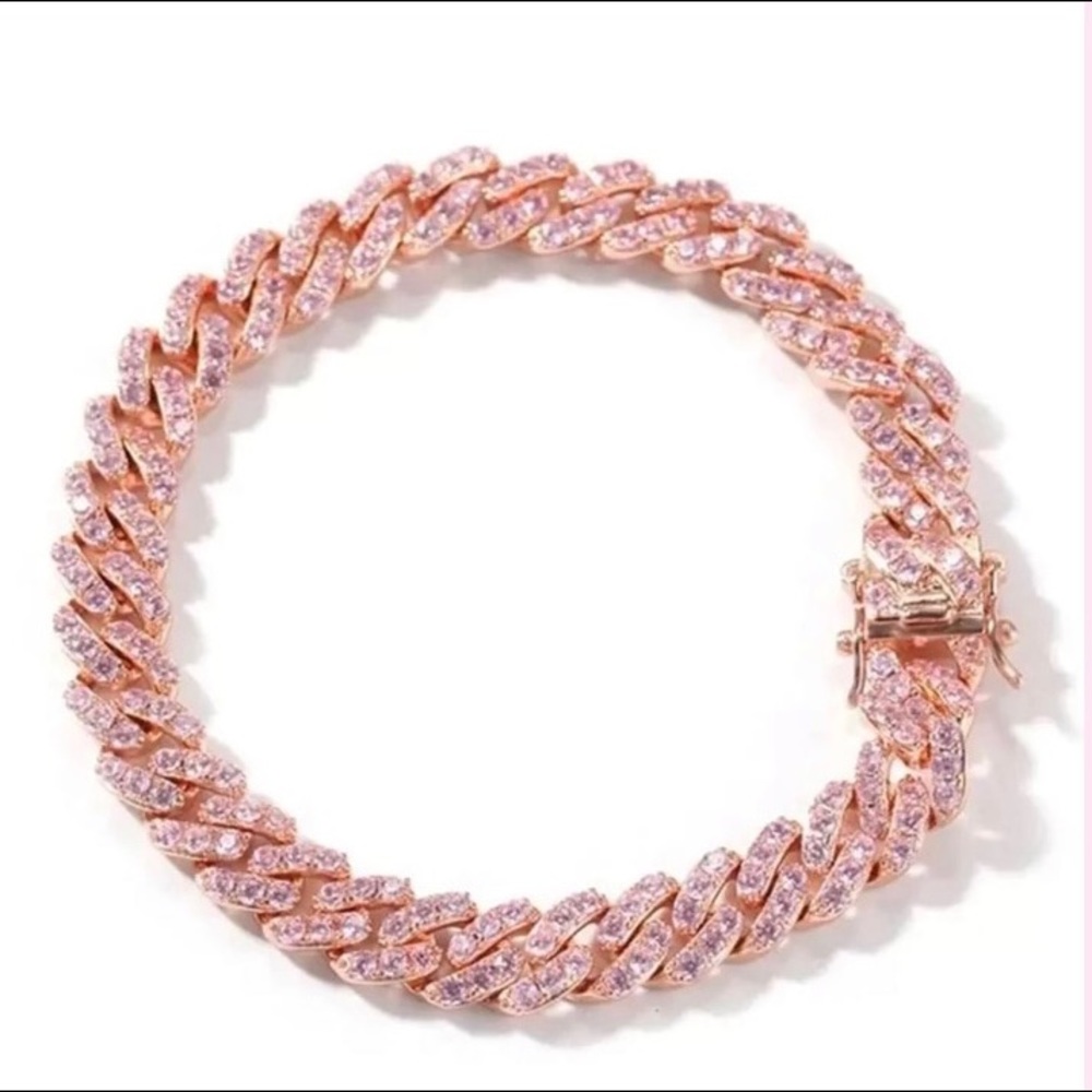 Cuban Bling Anklet